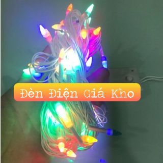 Dây chớp led kim cương 8m nhấp nháy đủ màu