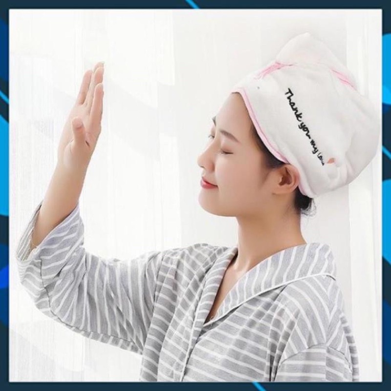 Khăn ủ tóc, quấn chùm tóc nhanh khô