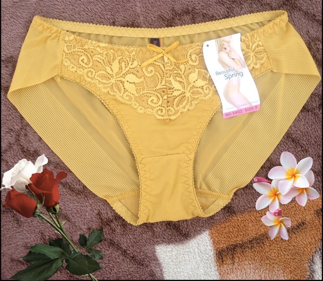 Quần lót Lụa Không Viền Nâng Mông 5402