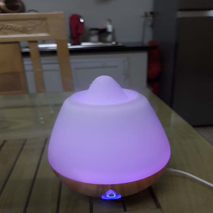 Đèn Phun Sương AJ-219 (Đèn Ngủ 7 Màu + Loa Hát Bluetooth)