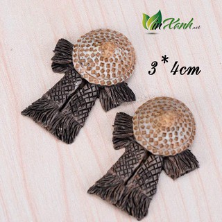 Bù nhìn rơm trang trí tiểu cảnh, hồ cá