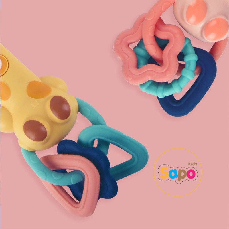 Đồ chơi gặm nướu có phát nhạc dành cho bé sapo kids (tặng kèm pin và tua vít)