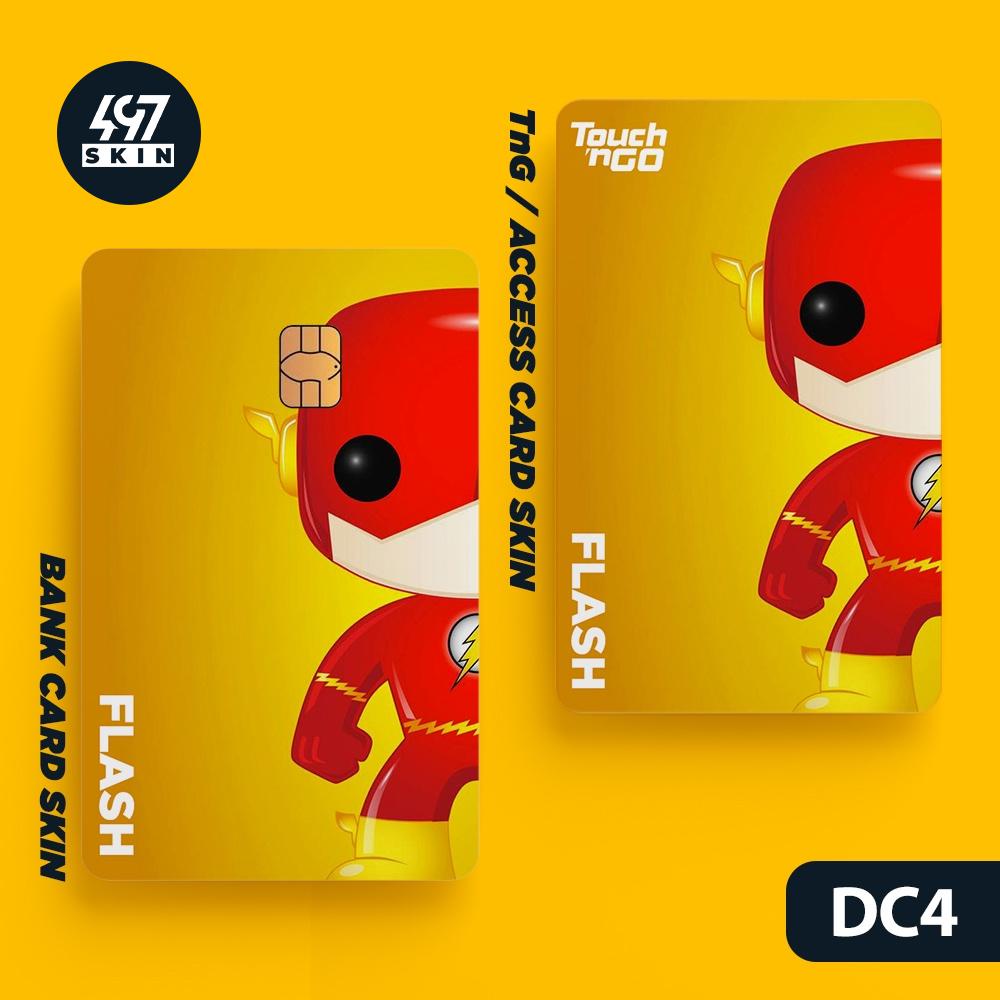 Skin Card DC Superheroes  - Miếng Dán ATM, Thẻ Xe, Thẻ Từ, Thẻ Chung Cư - Chất Liệu Chống Xước - Chống Nước