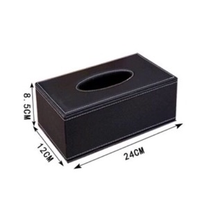 Hộp đựng khăn giấy Da Cao Cấp (Cỡ lớn)