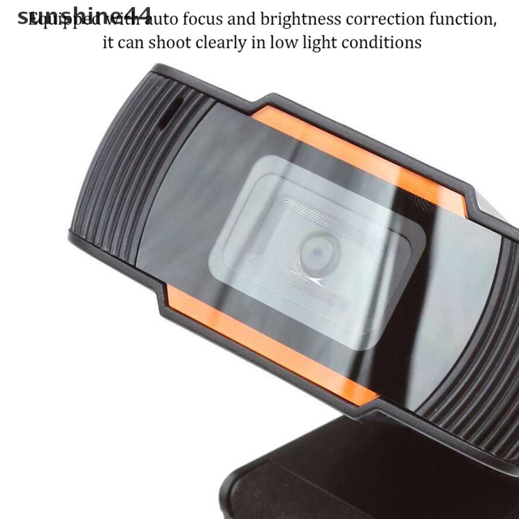 Webcam Kỹ Thuật Số Sunshine44 Usb 2.0 Hd Kèm Micro Có Thể Xoay Được | BigBuy360 - bigbuy360.vn