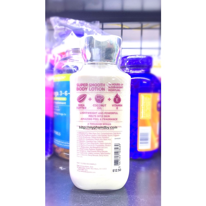 Sữa dưỡng thể Bath & Body Works A Thousand Wishes Body Lotion 236 ml - 8 fl oz | BigBuy360 - bigbuy360.vn
