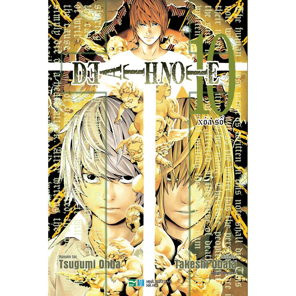 Truyện tranh-Death Note lẻ tập 2 3 4 5 7 8 9 10 11 12 13- NXB IPM