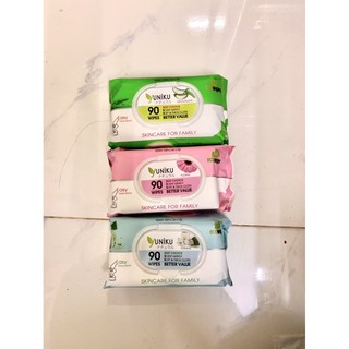 1 thùng 28 gói khăn ướt Yuniku hàng xuất Nhật cao cấp