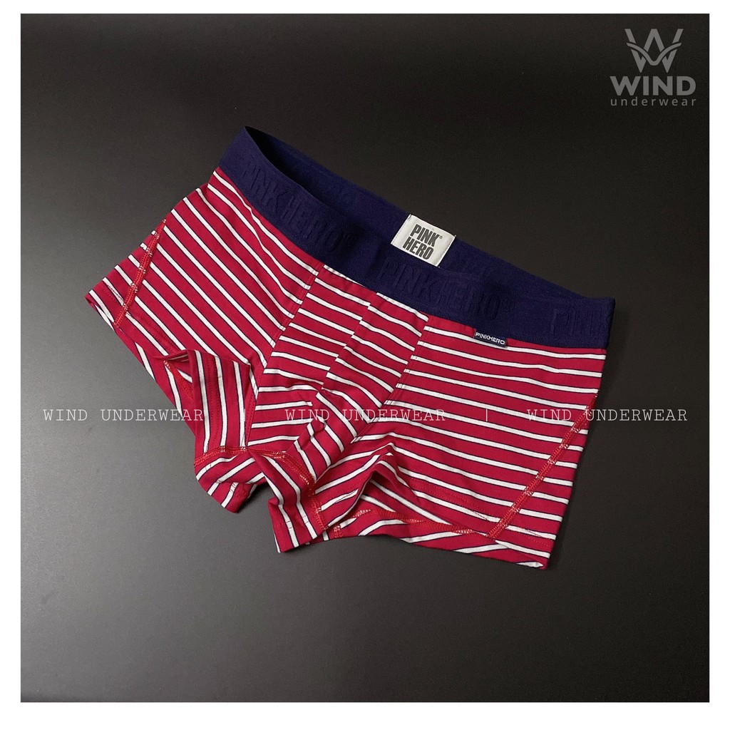 Quần sịp nam đùi boxer cao cấp đẹp thích hợp chơi thể thao và hoạt động mạnh WIND PINK HERO002