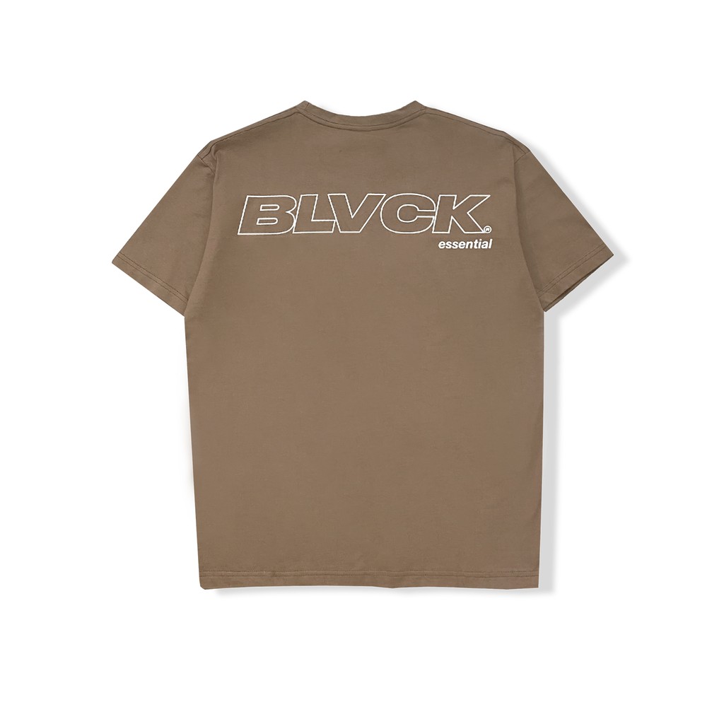 Áo thun BLVCK Essential Pocket - Màu nâu