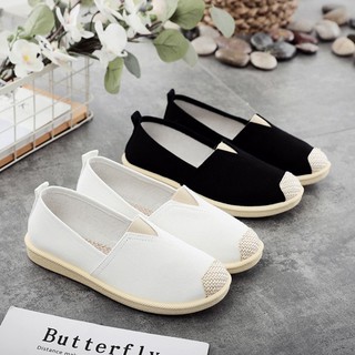 Giầy lười slipon đế cao su phối màu trẻ trung - g032