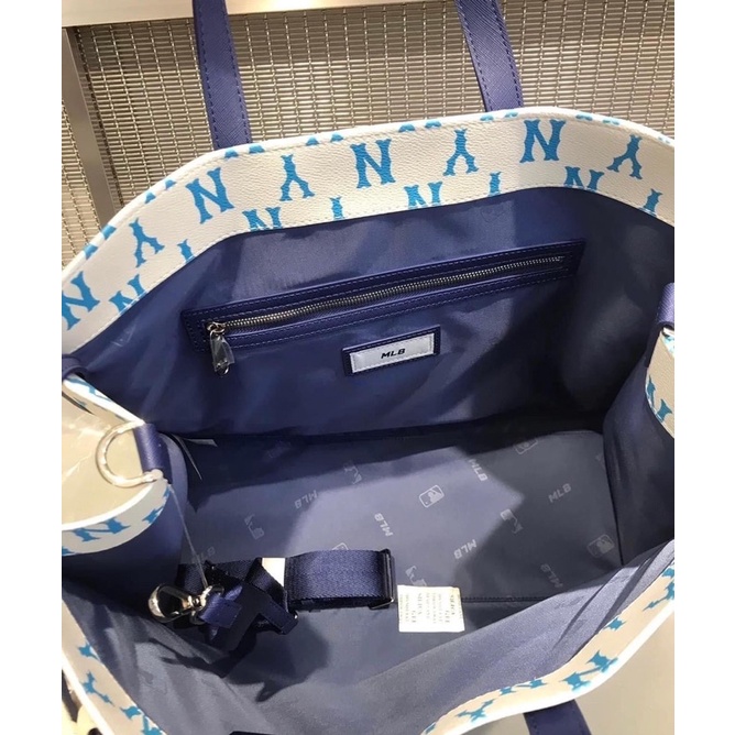 Túi mlb tote chất da