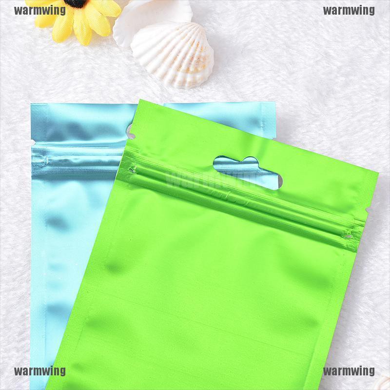 [WMW] 10 Túi Giấy Nhôm Tự Làm Dẹp Hình Hoa Tulip Màu Sắc Phẳng