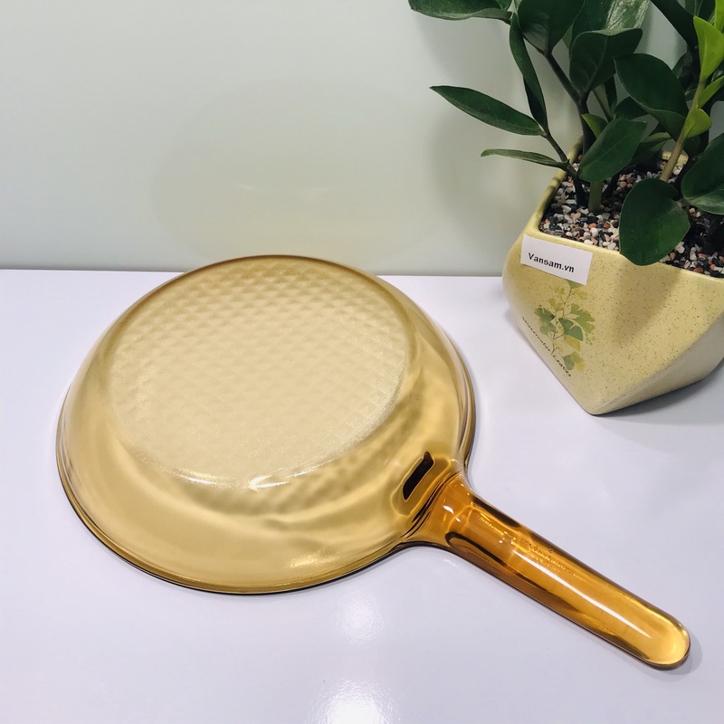 CHẢO VISIONS THỦY TINH VSS-9-B , bảo hành: 10 năm,Đường kính chảo: 23 cm ,Dùng các loại bếp, lò vi sóng,  lò nướng