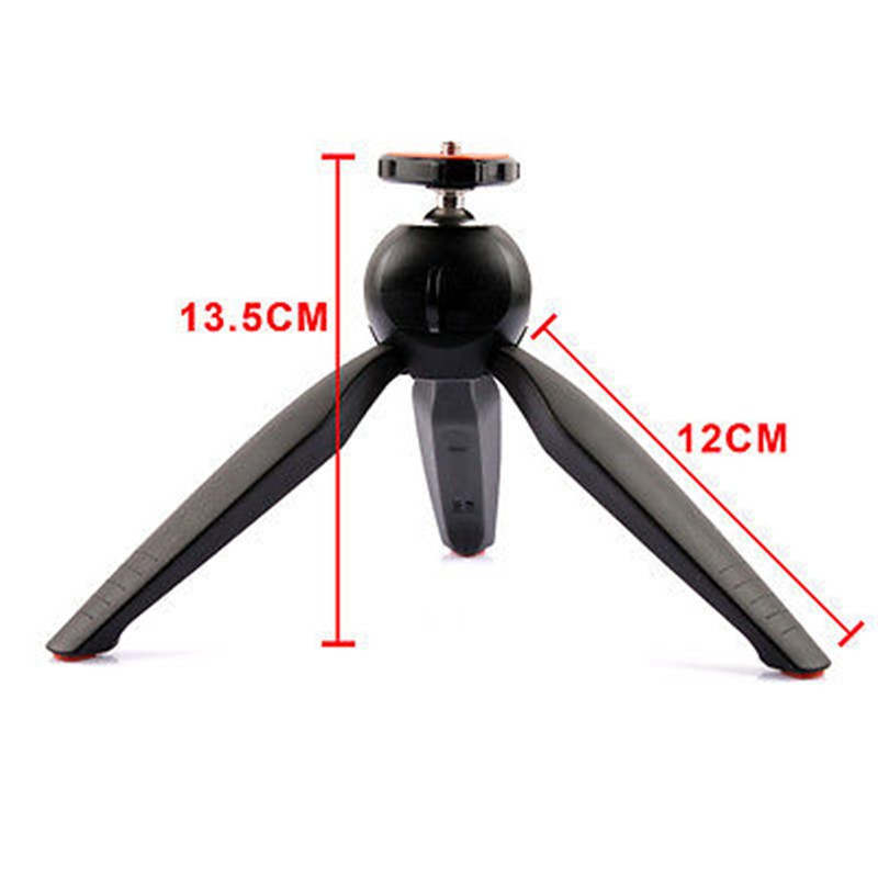 Đế Tripod Mini YUNTFNG 228 - 3 chân đỡ điện thoại, máy ảnh, xoay 360 độ - Beetechvietnam