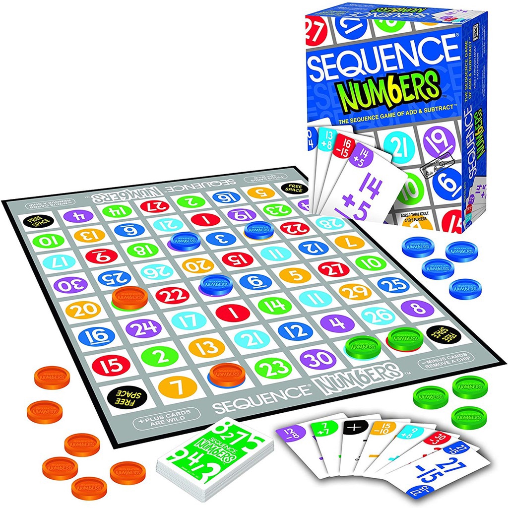 Bộ trò chơi Board Game Sequence Number đánh số vui nhộn cho bé