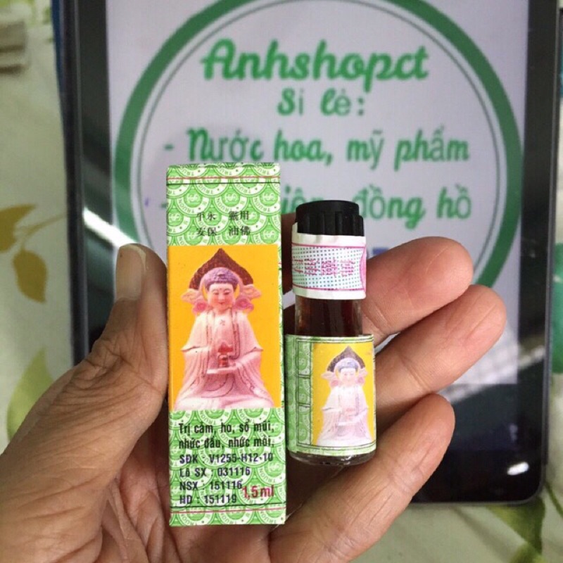 Dầu phật linh trường sơn chai nhỏ 1,5ml