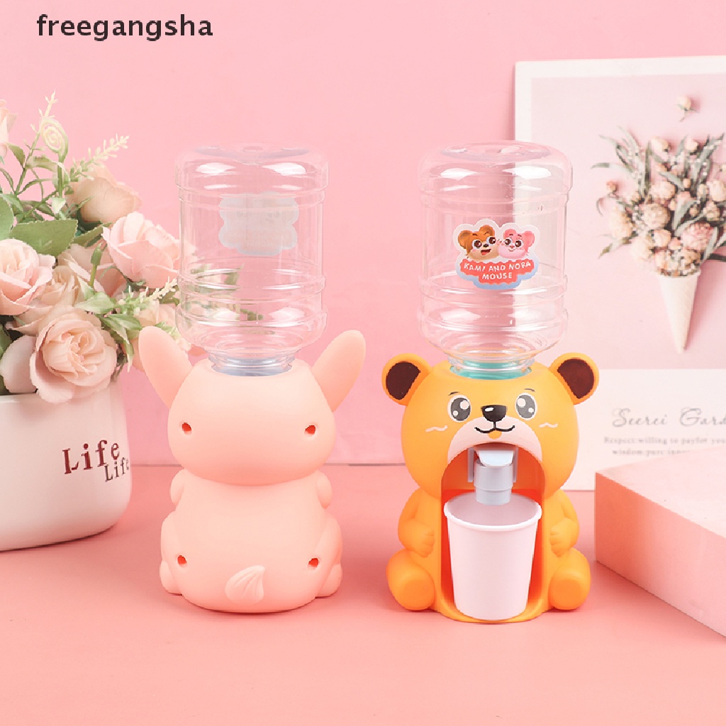 [FREG] Mini Water Dispenser for Children Gift CuteWater Juice Milk Drinking Fountain FDH