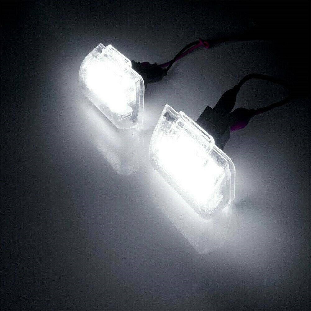 1 Cặp Đèn LED 1985-14 Gắn Biển Số Xe Hơi Ford Transit