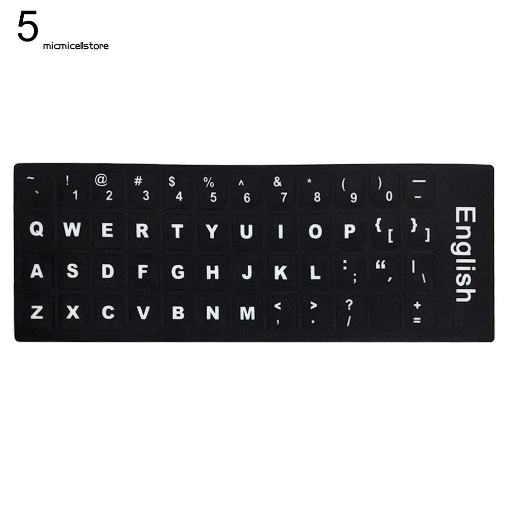 Sticker dán bàn phím máy tính nhiều ngôn ngữ đa dạng | BigBuy360 - bigbuy360.vn