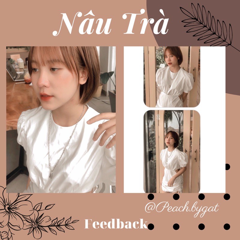 Thuốc nhuộm NÂU TRÀ peach.bygat,peach.bygat,peach.bygat | BigBuy360 - bigbuy360.vn