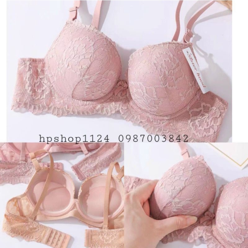 Áo lót nâng ngực, siêu đẩy siêu nâng đệm dày 5cm có gọng 91191