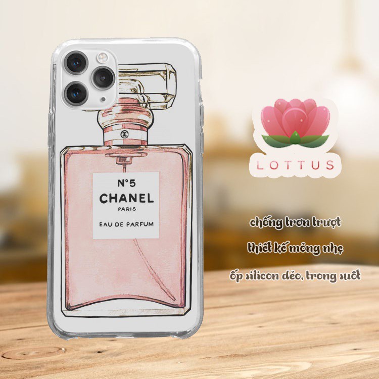 Ốp Iphone Chanel  vỏ ốp màu đen đẹp0 Cho các dòng Iphone từ 5 đến 12 pro max CHAPOD00030