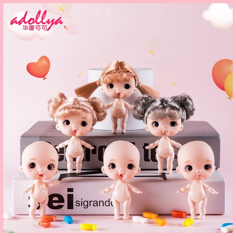 Cơ Thể Búp Bê BJD 8.8cm 23 Khớp Nối Có Thể Di Chuyển DIY