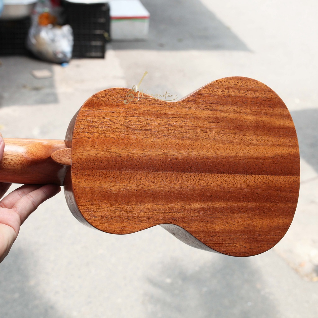 Đàn Ukulele Soprano Gỗ Tốt Voi 21inch - Tặng Kèm Full Phụ Kiện