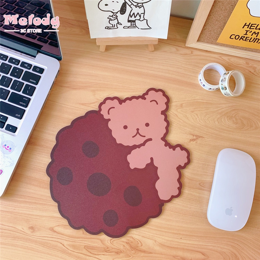 Tấm Lót Chuột Chơi Game Màu Trơn Hình Gấu Dễ Thương Màu Sắc | BigBuy360 - bigbuy360.vn