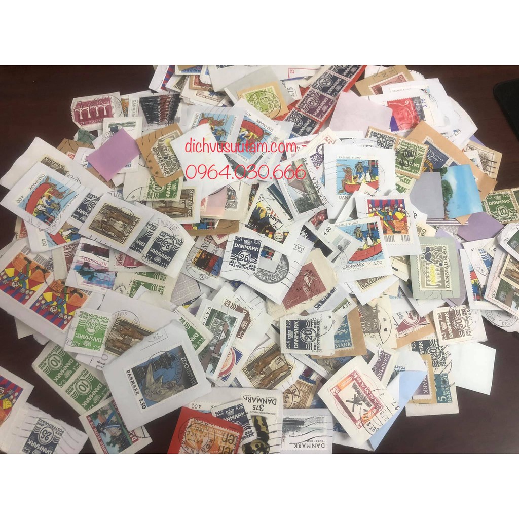 Tem Đan Mạch sưu tầm 20 con khác nhau