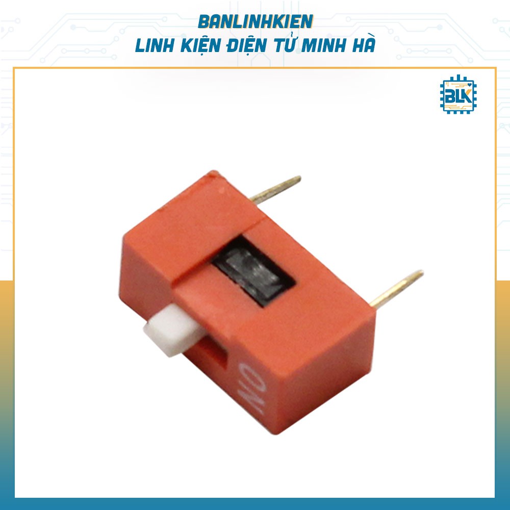 Công Tắc Bit 1P (1 Số) Màu Đỏ