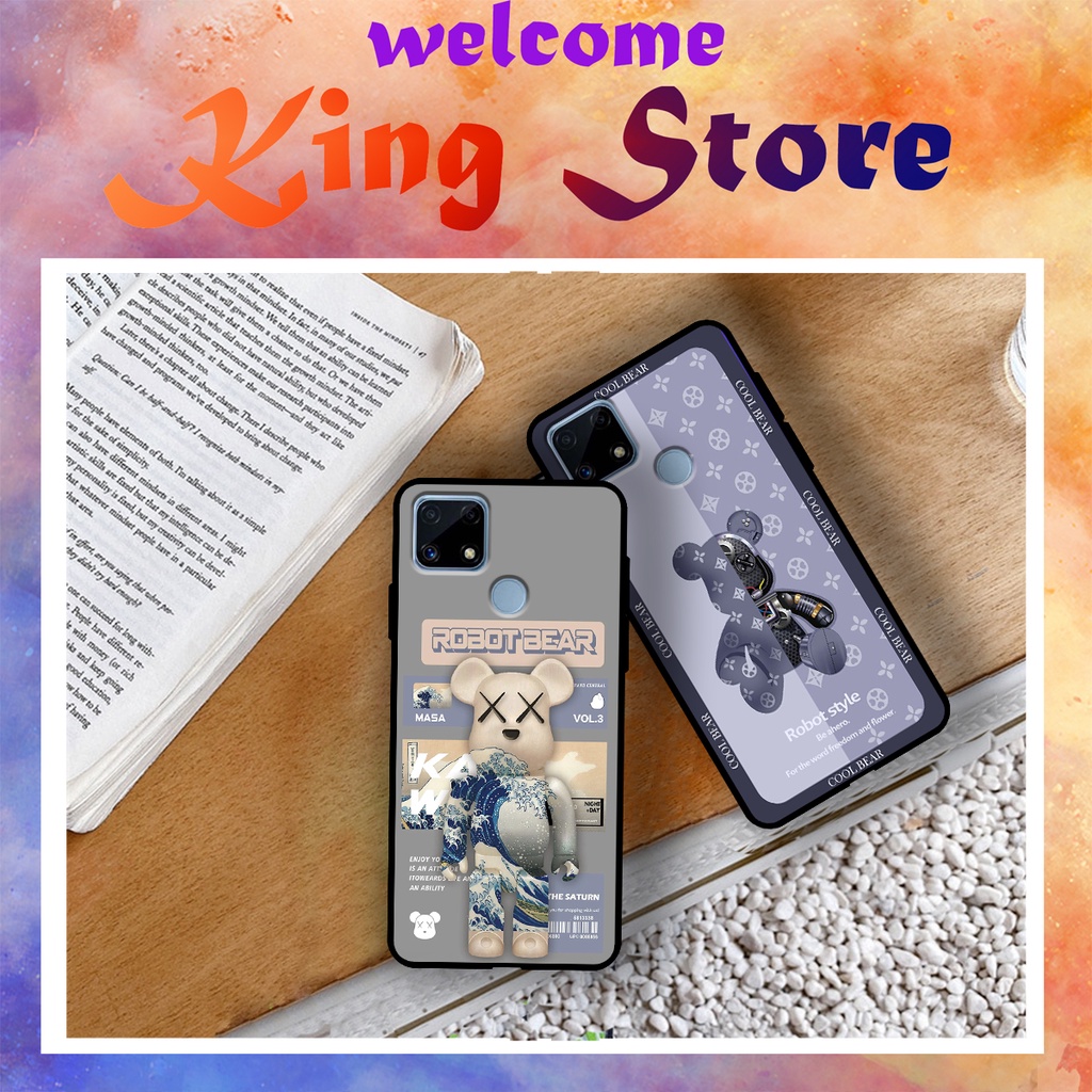 [Sale] Ốp lưng Realme C20/Realme C21/Realme C21Y/Realme C25/Realme C25Y in hình RobotBear hot nhất 2022