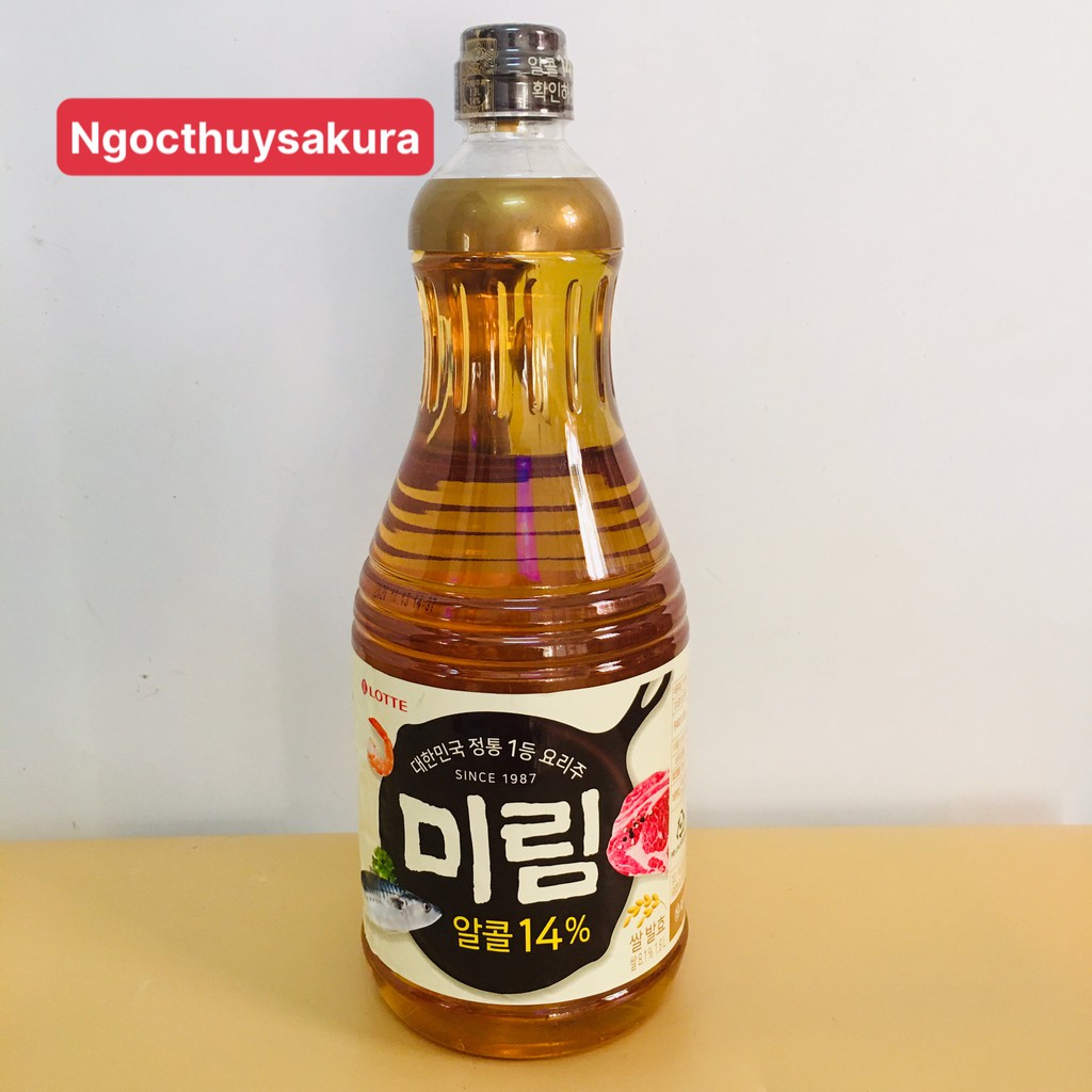 Nước Ướp Làm Mềm Thịt Mirim Lotte Hàn Quốc 1,8L