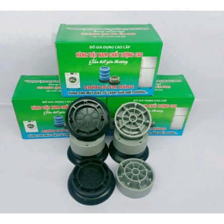 Set 4 miếng chân đế chống rung cho máy giặt
