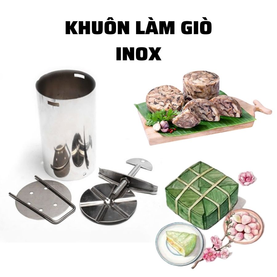 Khuôn Làm Giò Chả Lụa Giò Xào Giò Thủ 1 KG