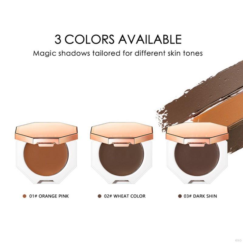 [Hàng mới về] Kem tạo khối và bronzer QIBESTPU có 3 màu tông lì lâu trôi | BigBuy360 - bigbuy360.vn