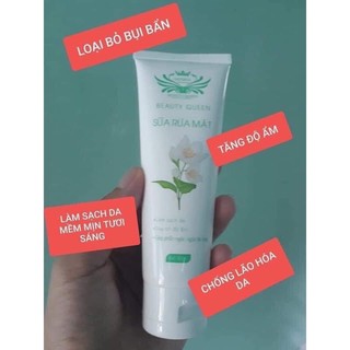 sữa rửa mặt beauty queen(combo 2 món 70k)