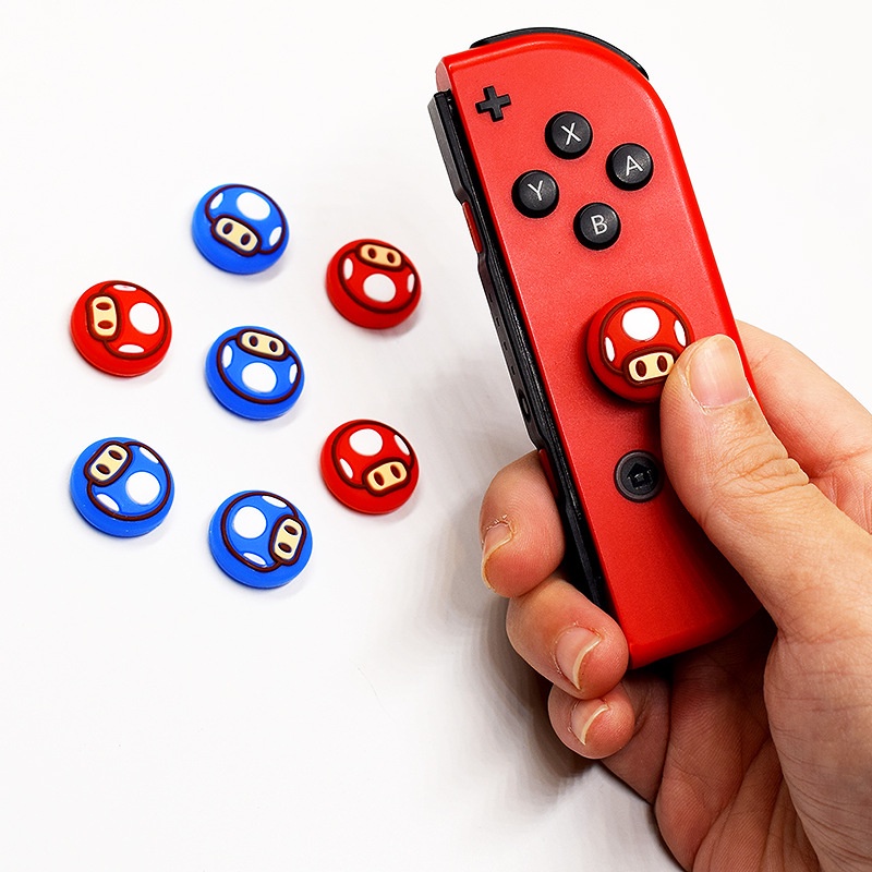 Nintendo Switch : Núm Bọc Họa Tiết Cho Analog Joy Con, Nintendo Switch Lite,Oled,V2