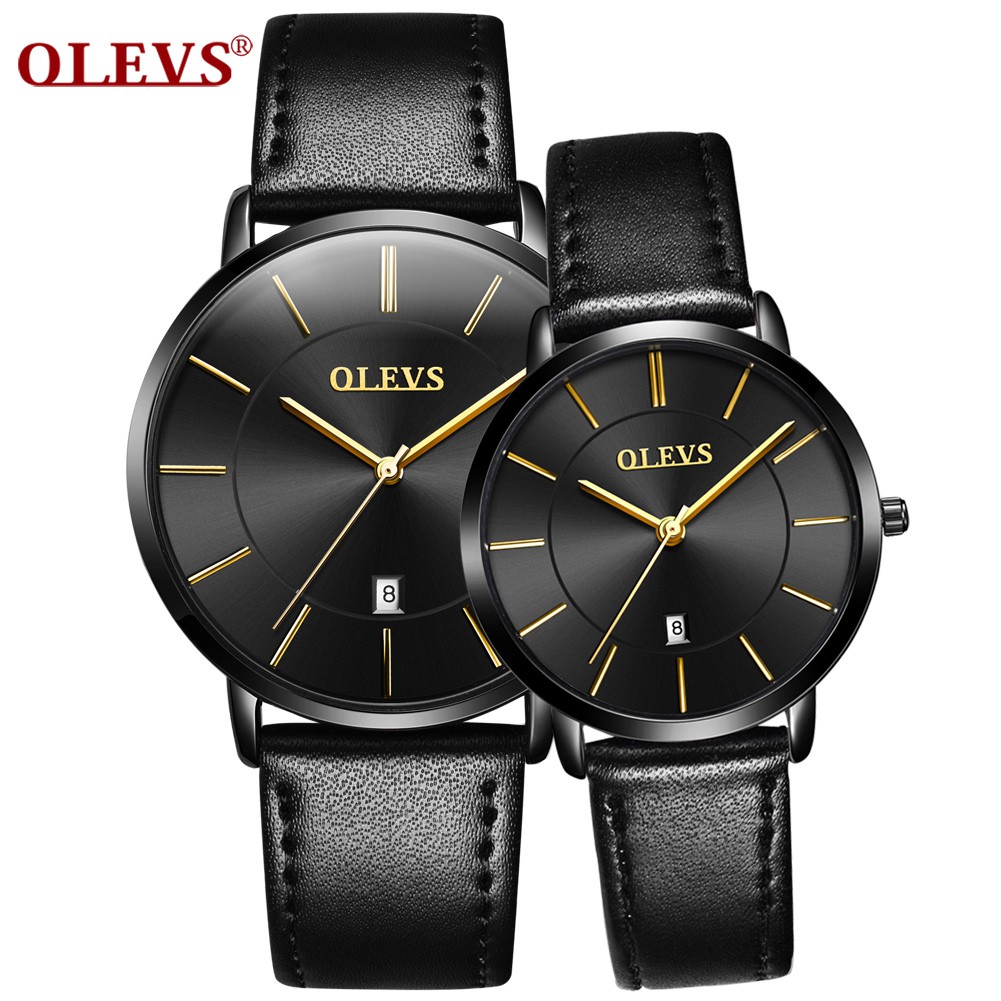 Đồng hồ đeo tay nữ Olevs màu đen thanh lịch - S5869L01 - Hàng Chính Hãng