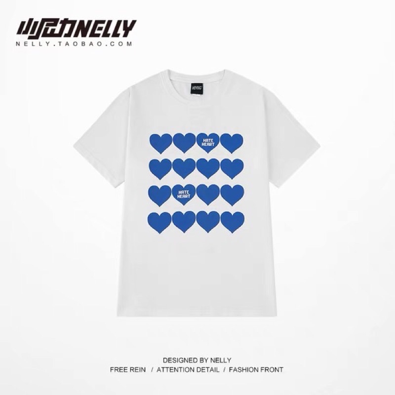 Áo phông nelly heybig sale (có sẵn) 4 tim hate heart