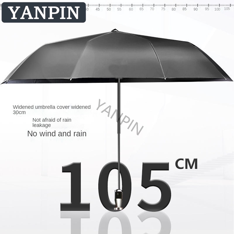 Dù Xếp Tự Động Cỡ Lớn Dày Dặn Chống Mưa Tiện Dụng Cho Xe Hơi Volvo