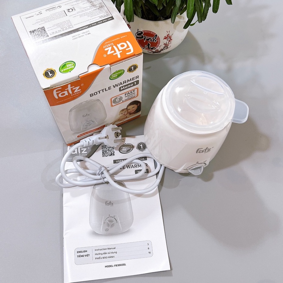 Máy hâm sữa Fatz baby 3 chức năng momo 1 hàn quốc - hâm ủ sữa , hâm thức ăn tiệt trùng bình sữa