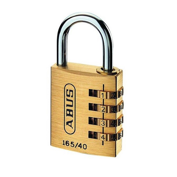 Khóa số ABUS 165-40 cao cấp Vàng đồng