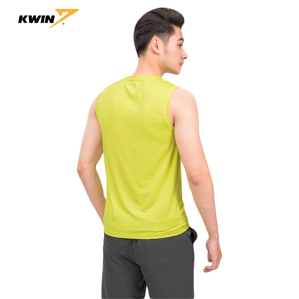 Áo ba lỗ nam, tanktop tập gym KWIN chính hãng màu sắc trẻ trung, dáng thể thao ôm gọn, mềm mại thoáng mát KTT006S9