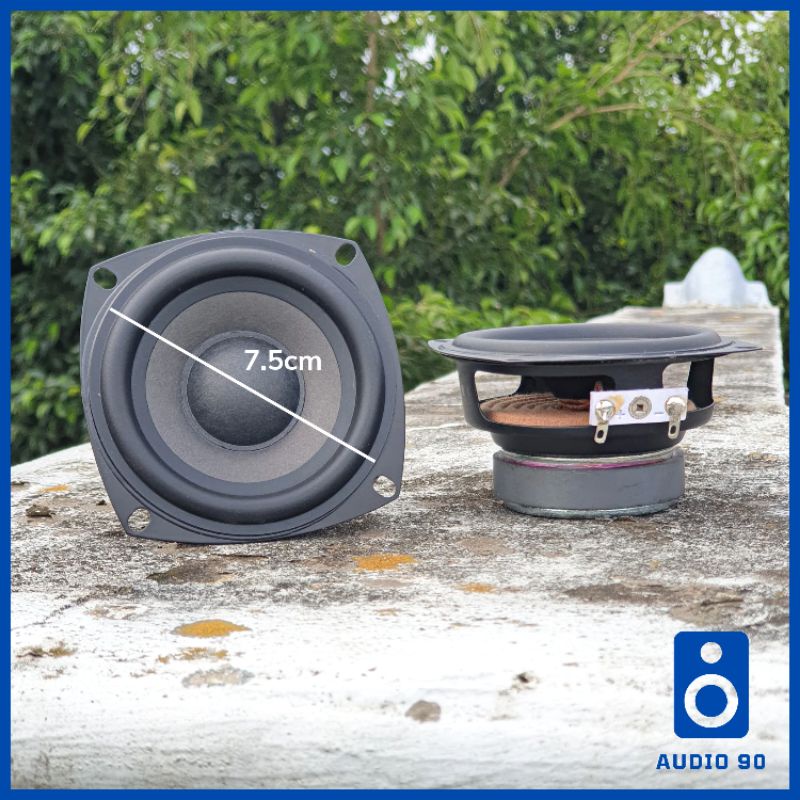 Củ loa toàn dải 3 inch 25w 8ohm gân cao su