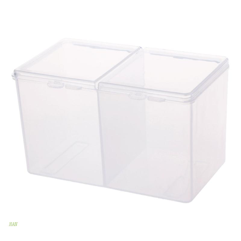 Hộp Đựng Bông Tẩy Trang Đính Đá Trang Điểm Tiện Dụng