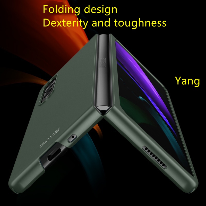 Bao da điện thoại thời trang cho Samsung Galaxy Z Fold 2 Galaxy Z Fold 3