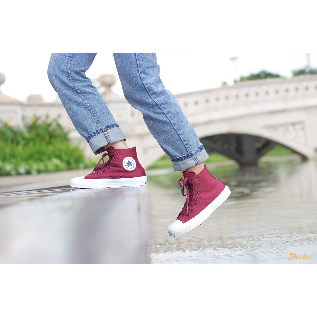 [Mã MABR245HV giảm 10% đơn 350K] Giày sneakers Converse Chuck Taylor II 150144 | BigBuy360 - bigbuy360.vn