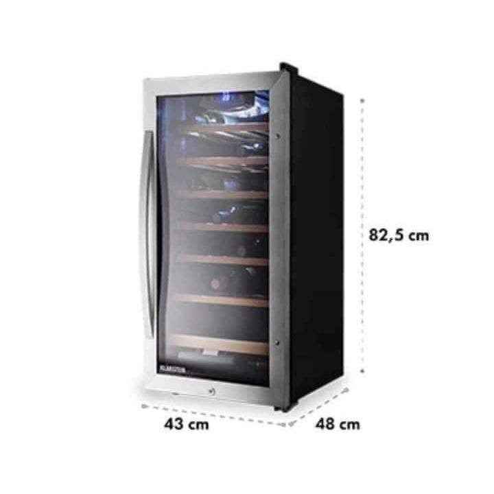 Tủ Rượu Vang Klarstein 88l 26 Chai (Hàng Đức)